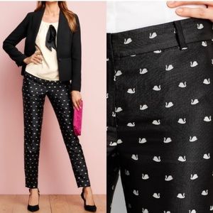 RSVP by Talbots Swan Brocade Ankle Pants